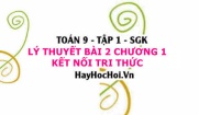Lý Thuyết Toán 9 Bài 2: Giải Hệ Phương Trình Bậc Nhất Hai Ẩn (Kết Nối Tri Thức)